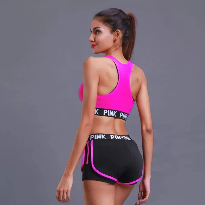 Conjunto Fitness Pink Sexy